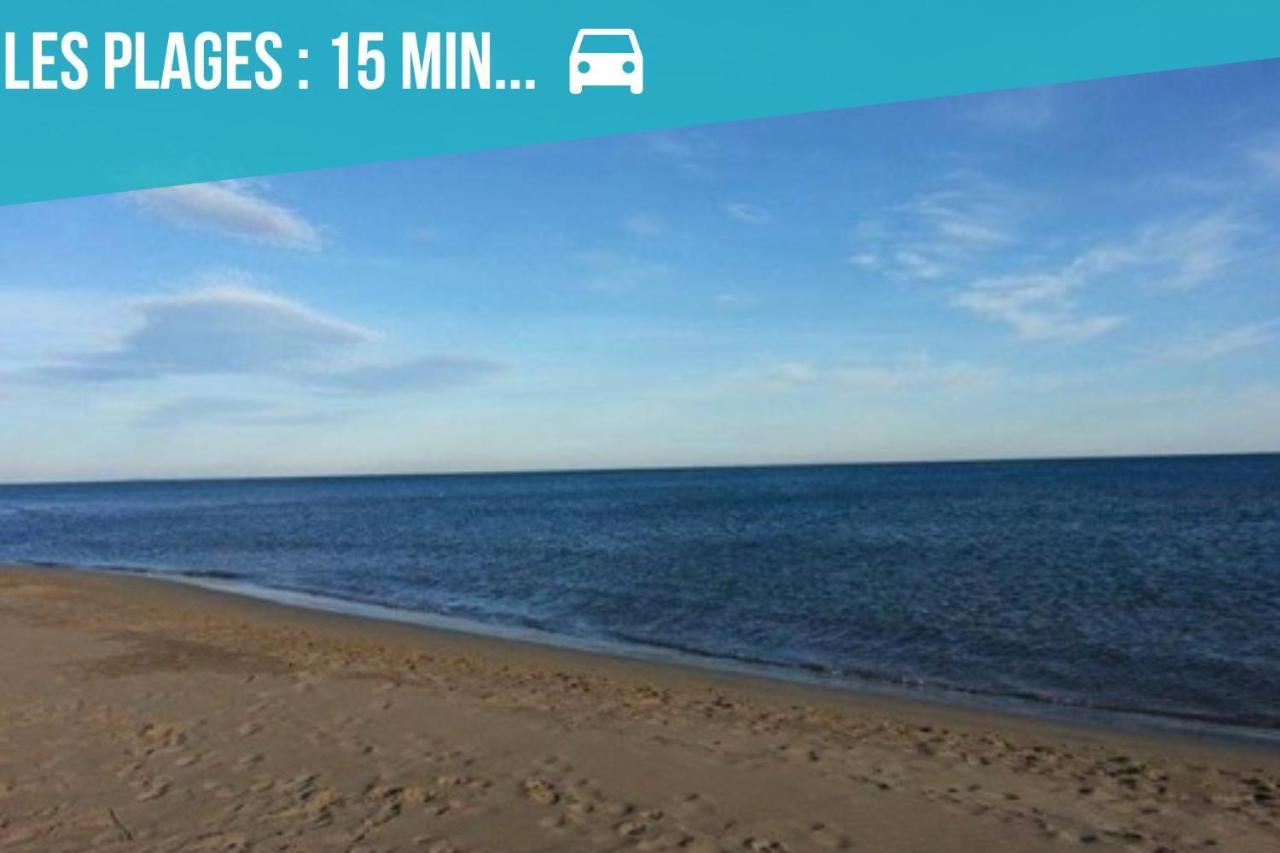 Le Lovely Narbonnais - Balneo & Sauna Narbonne Bagian luar foto